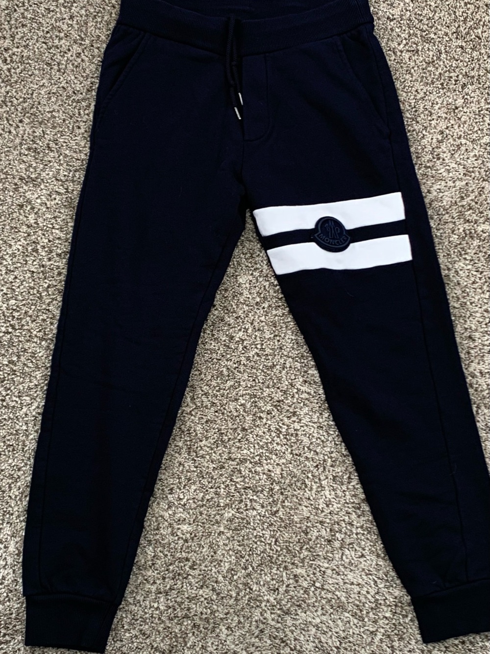 Moncler Authentic Boys size 12  jogger pants